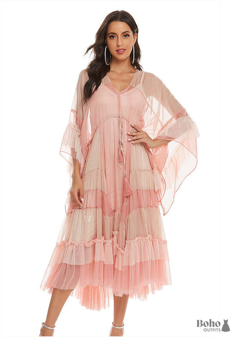 New Bohemian Seaside Resort Dress