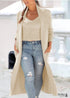 New Knitted Loose Cardigan Sweater 2-piece Set