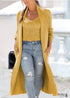 New Knitted Loose Cardigan Sweater 2-piece Set