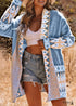 New Style Printed Long Sleeve Boho Cardigan