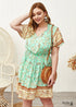 Plus Size Boho Mini Dress Vanessa