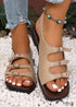 Soft Sole Flats Boho Sandals