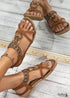 Sunlit Serenade:Boho Flat Sandals