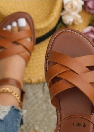 Vintage Roman Summer Sandals Olivia
