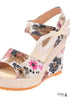Wedge Heel Platform Boho Shoes