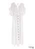 White Boho Maxi Dress Enjoli