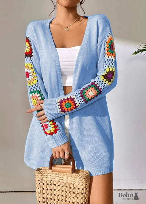 Women's Bohemian Front Open Cardigan