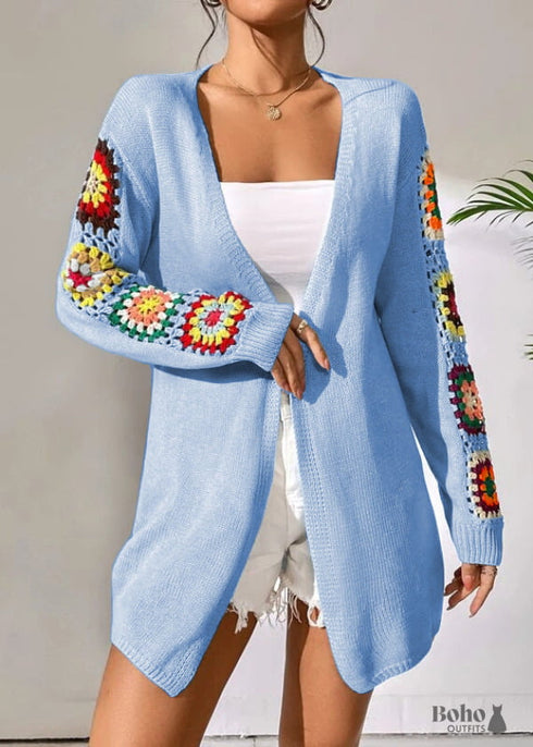 Women's Bohemian Front Open Cardigan