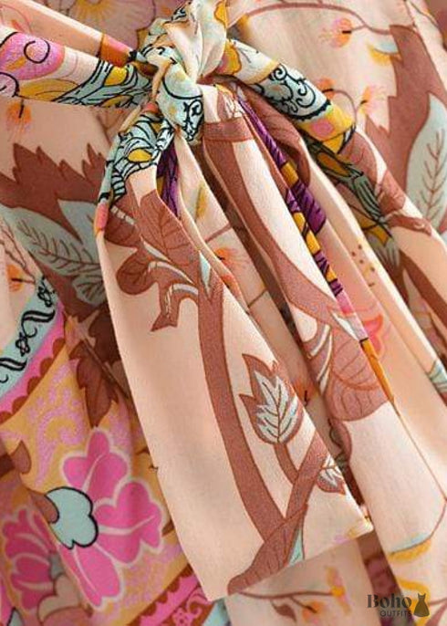 Vestido estilo kimono bohemio chic para mujer