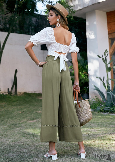 All Size Boho Flare Pants Amelia
