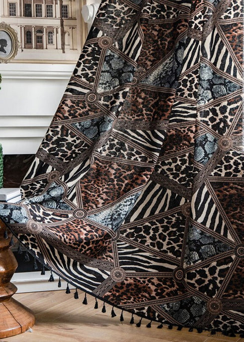 Animal Print Curtains