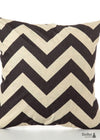 Black And White Geometric Pillow