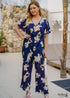 Mono bohemio azul de talla grande Blair