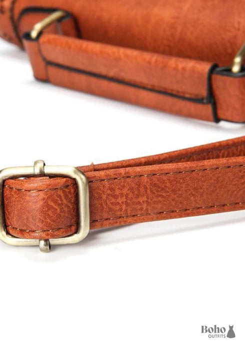 Bolso de cuero estilo bohemio Ada