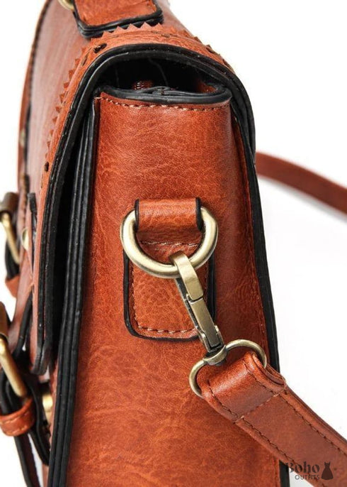 Bolso de cuero estilo bohemio Ada