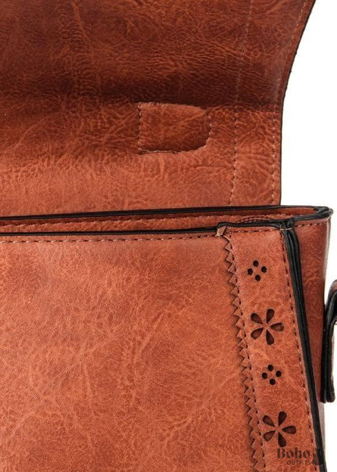 Bolso de cuero estilo bohemio Ada