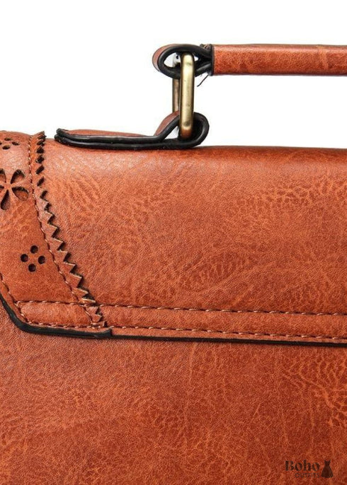 Bolso de cuero estilo bohemio Ada