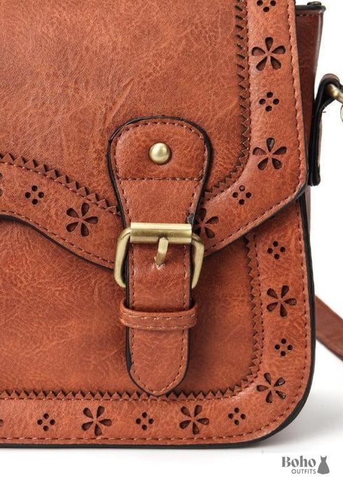 Bolso de cuero estilo bohemio Ada