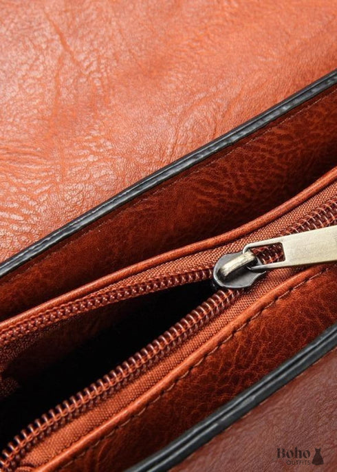 Bolso de cuero estilo bohemio Ada