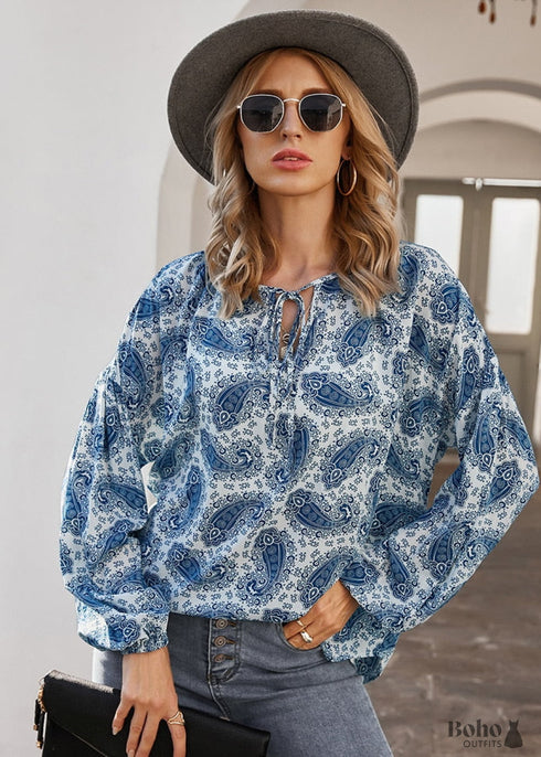 Boho Blouse Outfit Florence