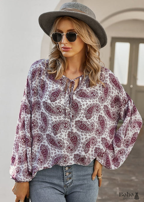 Boho Blouse Outfit Florence