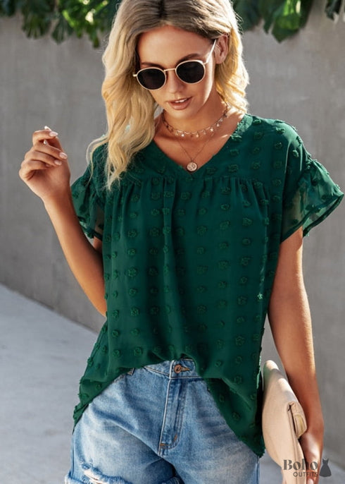 Boho Blouse Woman Chic Selene