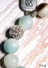 Pulsera Boho, Amazonita Verde Bendecida