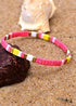 Pulsera Boho, Pulsera Tila Bead, Colorida