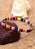 Pulsera Boho, Pulsera Tila Bead, Colorida