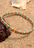 Pulsera Boho, Pulsera Tila Bead, Colorida