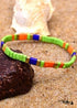 Pulsera Boho, Pulsera Tila Bead, Colorida