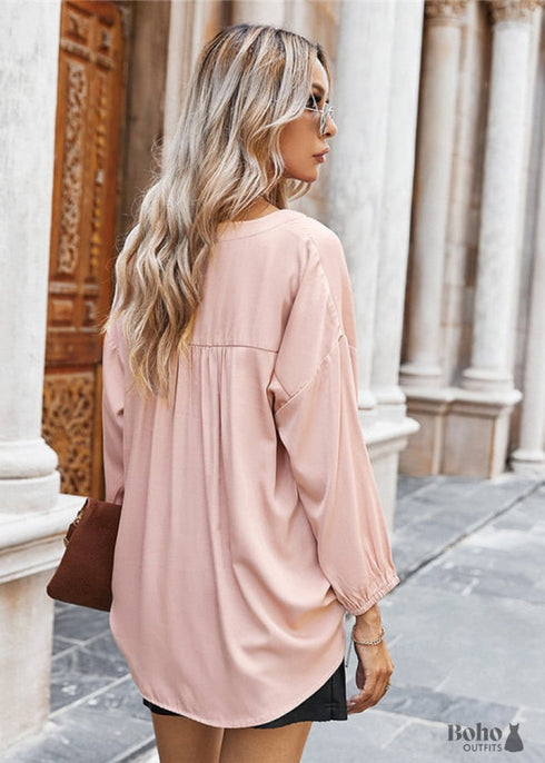 Boho Cardigan Blouse Novah