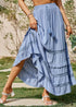 Boho Chic Blue Skirt Athena