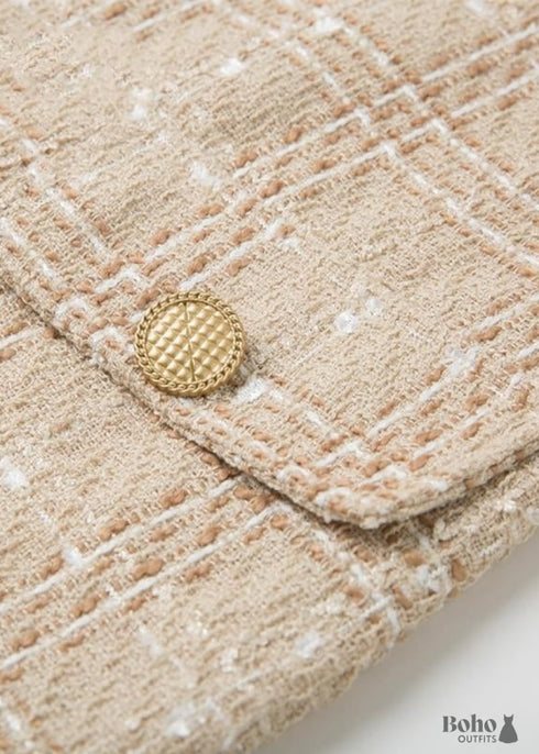 Chaqueta de otoño boho chic