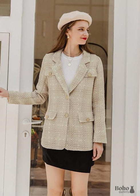 Chaqueta de otoño boho chic