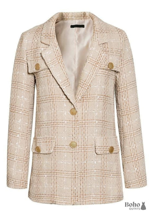 Chaqueta de otoño boho chic