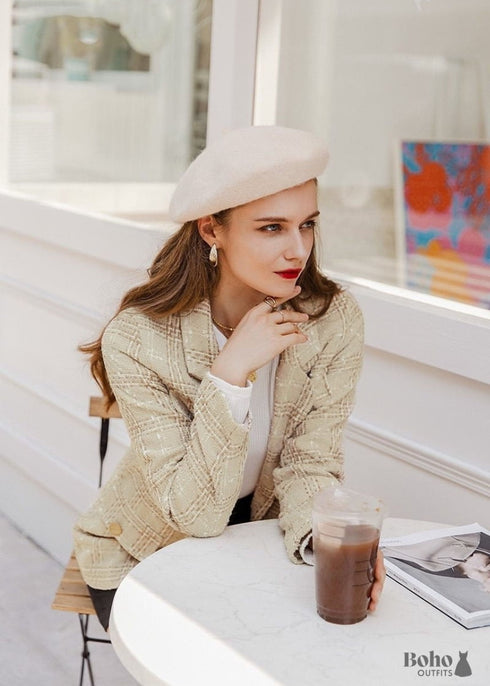 Chaqueta de otoño boho chic