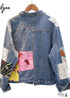 Chaqueta vaquera bohemia chic