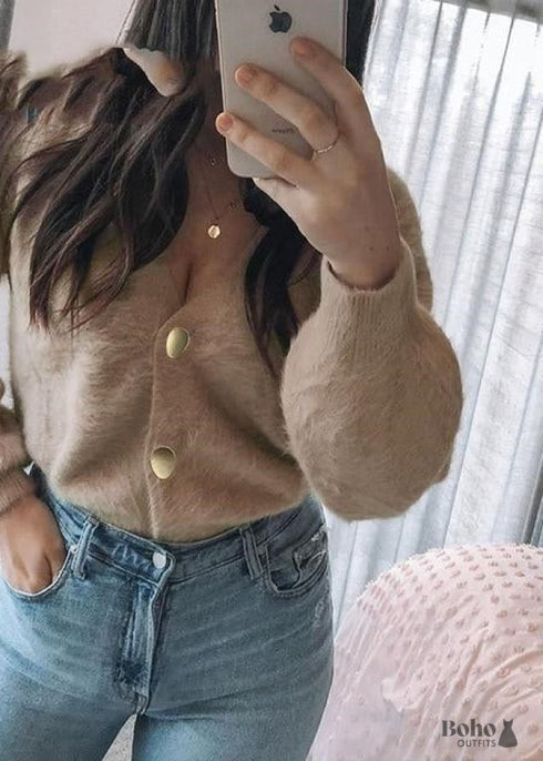 Chaleco de invierno bohemio chic