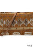 Bolso de mano bohemio color oliva