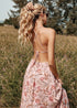 Boho Country Floral Maxi Dress Aubrey