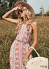 Boho Country Floral Maxi Dress Aubrey