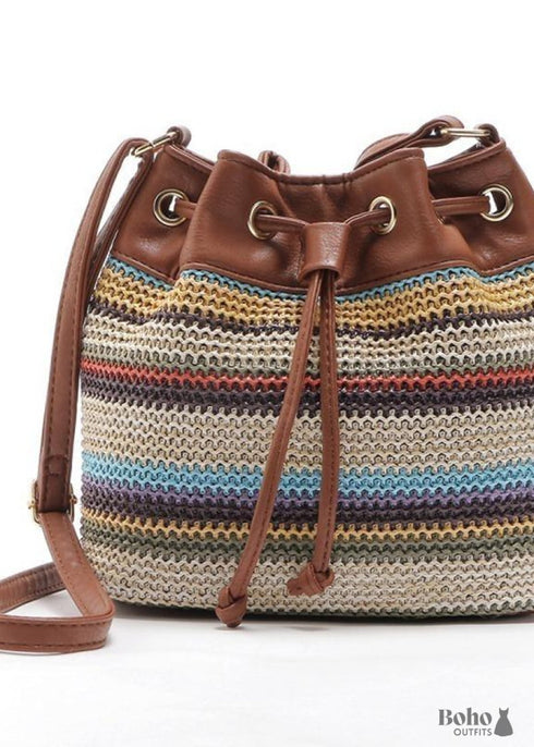 Bolso bohemio con cordón Arya