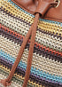 Bolso bohemio con cordón Arya
