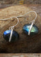 Pendientes bohemios, pendientes colgantes, lapislázuli