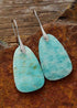 Boho Earrings, Dangle Earrings, Mint Amazonite