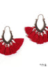 Boho Earrings Pompoms Lena
