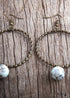 Pendientes bohemios, pendientes colgantes RH, bucle
