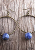 Pendientes bohemios, pendientes colgantes RH, bucle