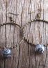 Pendientes bohemios, pendientes colgantes RH, bucle